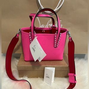 Pink 💓 Christian Louboutin Cabata Tote 💕